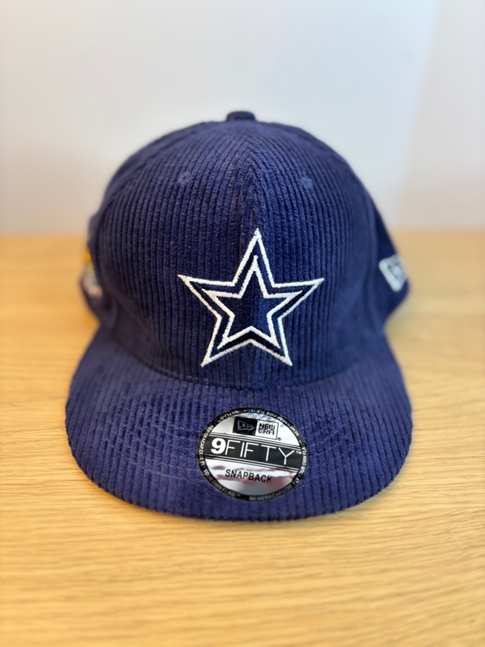 New Era Dallas Cowboys Corduroy 9FIFTY Snapback Hat with White Star